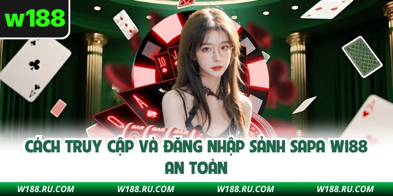 Cách truy cập và đăng nhập sảnh Sapa W188 an toàn