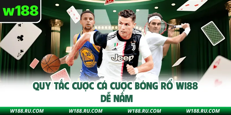 Quy tắc cược cá cược bóng rổ W188 dễ nắm