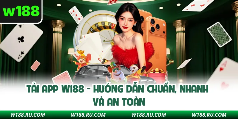 Tải App W188 - Hướng Dẫn Chuẩn, Nhanh Và An Toàn