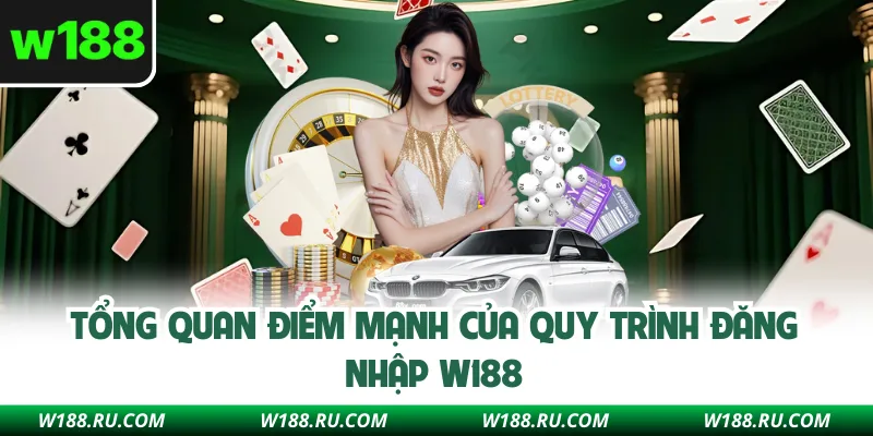 Tổng quan điểm mạnh của quy trình đăng nhập W188 