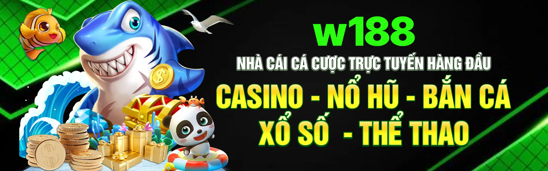 W188 nhà cái games trực tuyến uy tín hàng đầu châu á, đăng ký thưởng 888K